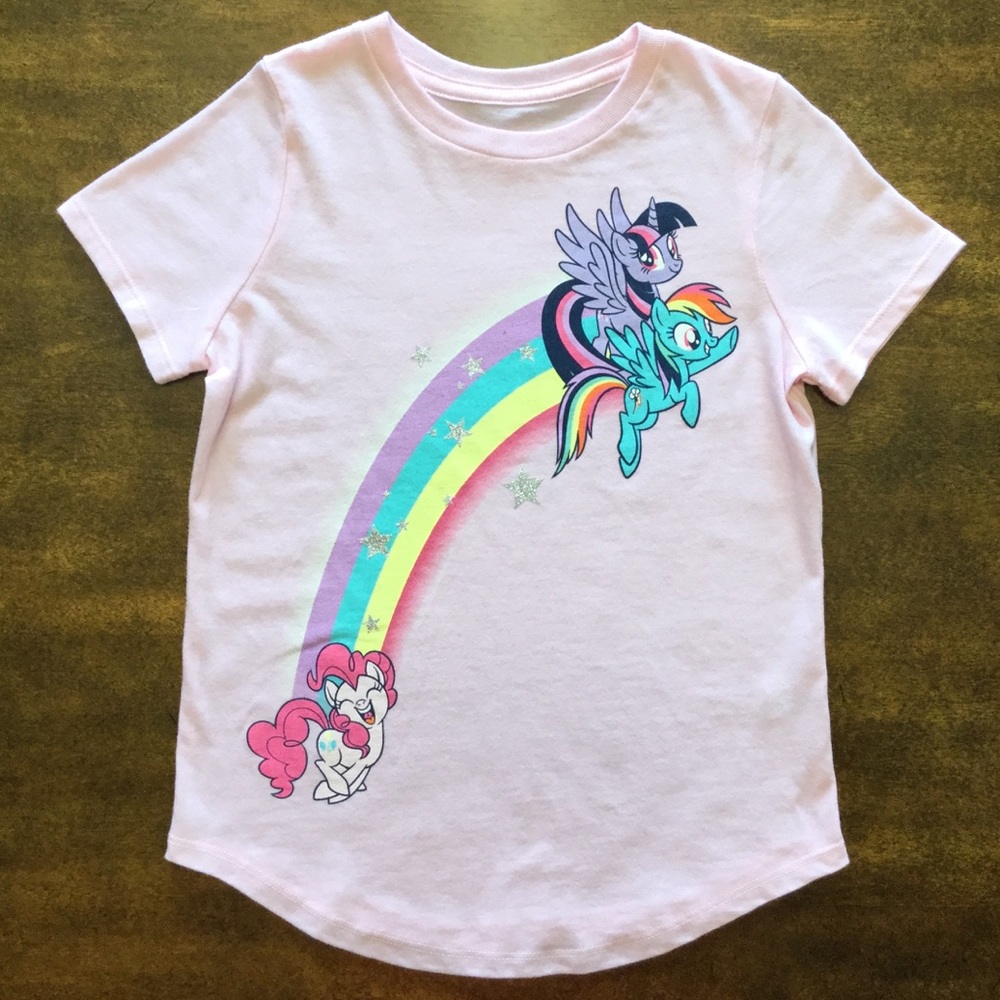 JUMPING BEANS My Little Pony Soft Pink Tee!